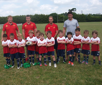 Some serious young faces at Midleton RFC!